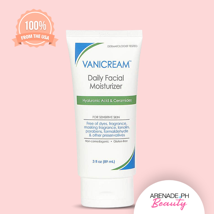 Vanicream Daily Facial Moisturizer With Hyaluronic Acid & Ceramides For
