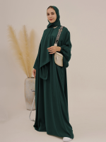 Eid abaya ชุดสำหรับสตรีหลวม Maxi ชุดผ้าพันคอผู้หญิง PARTY abayas ramadan ซาอุดีอาระเบีย Robe caftan vestido Kaftan