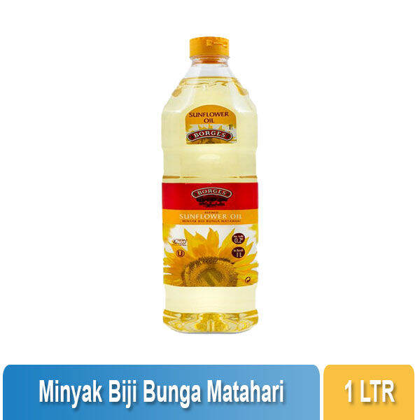 Borges Sunflower Oil 1l Minyak Biji Bunga Matahari Lazada Indonesia 9393