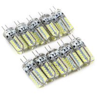 【☸2023 New☸】 yanjina85828158 โคมไฟ Led G4 48led 10ชิ้น/ล็อต9W Ac Dc 12V Smd 3014แสงสีขาว/อบอุ่นมุม360องศา