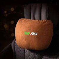 4S Top Quality Car Headrest Neck Support Seat Soft Neck Pillow for Skoda Octavia A5 A6 A7 A2 A3 Fabia 2 3 Rapid car Accessories