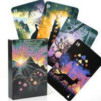 The Healing Light Lenormand Cards 38 ชิ้นการ์ดเกมไพ่ทำนาย