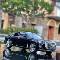 1:32 HongQi H9 Limousine Diecasts Toy Vehicles Car Model Alloy Boys Toys Collectibles Kids Cars High Simulation Car Toy Gift