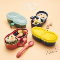 【hot sale】 ✳┋ C01 Portable Baby Feeding Set BPA Free Dishwasher Safe Leakproof Bowl Food Spoon Feeding Tableware Set