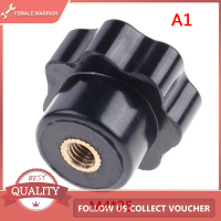 Female Warrior พลาสติก M4/M5/M6/M8ด้ายหญิงเจ็ด Star shaped HEAD CLAMP NUTS KNOB