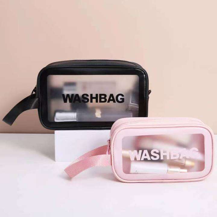 #3 Transparent make-up bag pvc wash bag travel collection bag ...