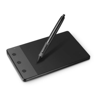 HUION Original H420 Graphic Drawing Digital Tablet 4 x 2.23" with Pen for Computer + Anti-fouling Glove as Gift