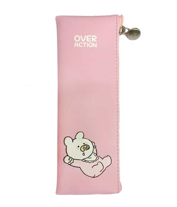 กล่องดินสอ Over Action Little Rabbit สีชมพู | Lazada.co.th
