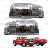 iBarod โคมไฟท้าย ไฟท้าย ข้างซ้าย+ขวา สีเลนส์ Smoke สำหรับ Ford Ranger XLT XL XLS ปี 2012-2020