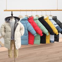 3 12T Children 39;s Down Coat Winter Baby Boys Girls Cotton padded Parka Coats Thicken Warm Long Jackets Toddler Kids Outerwear