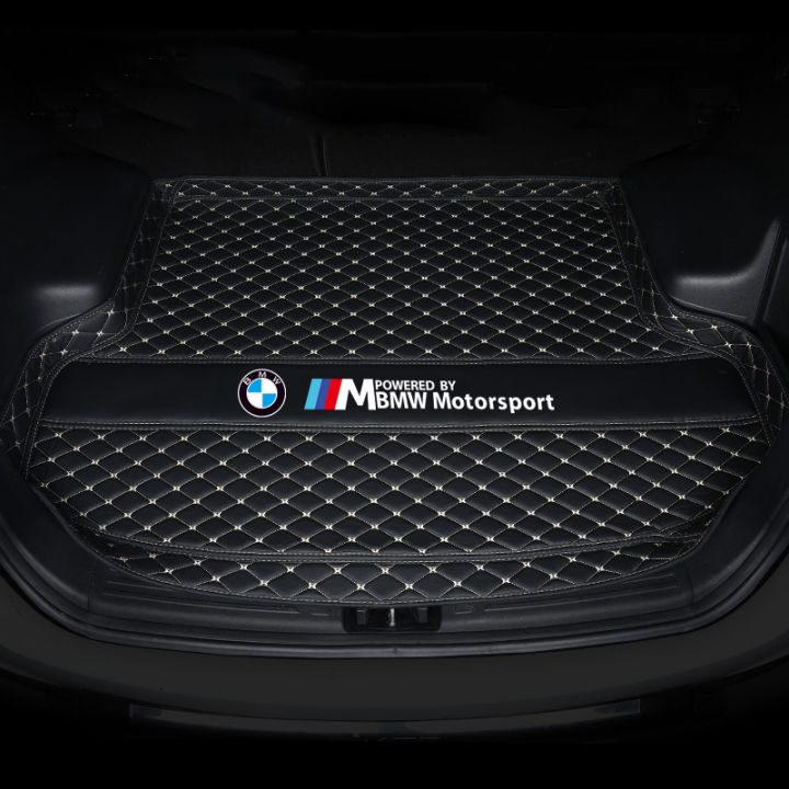 HYS BMW X1 Rear Trunk Cover Cargo Mats Seat Floor Protector leather BMW ...