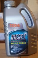 น้ำมันเครื่องดีเซลTODA DIESEL SAE 10W-30 (6L + 1L) 7,000 กม.