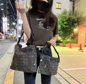 Bao Bao Issey Miyake Matte Tote Shoulder Bag