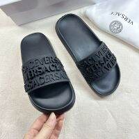 Slippers Metal Medusa Head Sole PU Rubber Combination for Men and Women