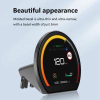 Car Dashboard Instrument Cluster for Model Y Model 3, HUD Digital Smart Gauge with Speedometer