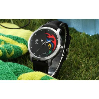 นาฬิกาข้อมือผู้ชาย (ดำ) Luxury SHARK Sport Watch
