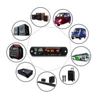 USB MP3 Module Bluetooth 12V MP3 WMA Decoder Board Audio Module FM AUX USB TF Radio for Car Remote Music Speaker