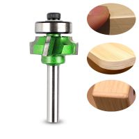 【LZ】♗  Carpintaria Fresa 4 Dente Cortador De Corte 1/4  Shank Edge Trimmer Router Bit R1 R2 R3 Madeira Borda Veias Grooving Tool