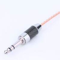 Single Crystal Copper 6.35mm TRS 3pin Male to 4.4mm Balanced Female Audio Adapter Cable 1/4 6.35 to 4.4