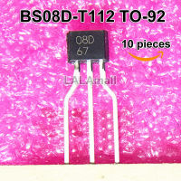 10pcs BS08D TO-92 08D O8D BS08D-T112 TO92 Silicon Bilateral Switch New Original