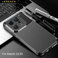 Lereach คาร์บอนไฟเบอร์ใหม่นุ่มเคสสำหรับ Xiaomi 13 Pro 13pro 13 Ultra กันกระแทก Anti-Scratch SiliconeTPU ฝาหลังเคสโทรศัพท์