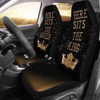 [HOT IUXKLKXLWSGH 551] King And Queen Car Seat Covers Boho Car Seat Covers Car Seat Protector Car Seat Cover For Vehicle Vintage Car Seat Cover