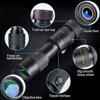 10-300X40 High nification High Definition Telescopic Zoom Mini Telescope Monocular Mobile Phone Photo