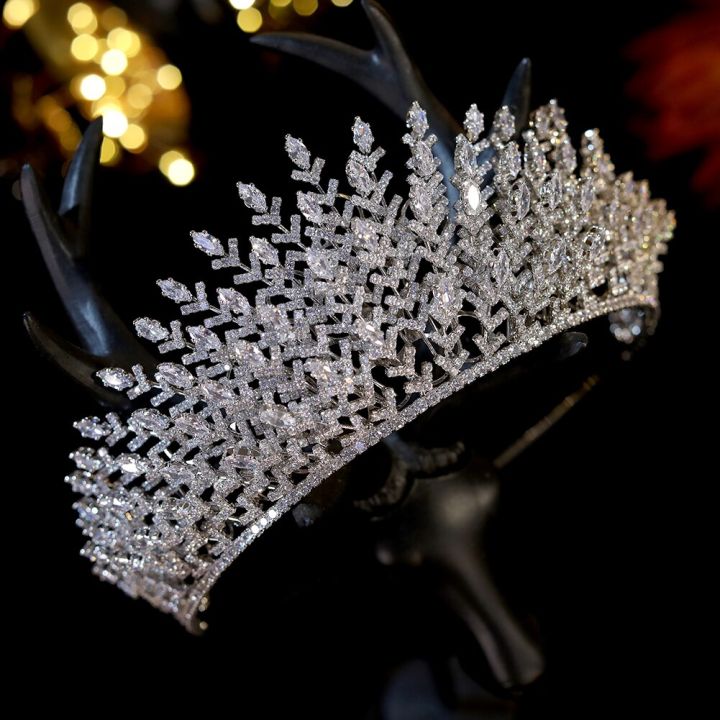 new-wedding-hair-headdress-bridal-tiara-silver-color-crown-multilayer-leaf-combination-zirconia-diadem-headpiece-head-jewelry