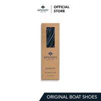 SPERRY NAVY BLUE LEATHER LACE &amp; NEEDLE KIT เชือกผูกรองเท้า สีน้ำเงิน ( SP0035 )