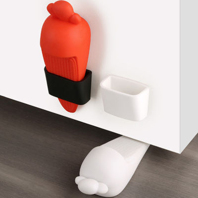 0.98" Duty With Silicone Within Floor Wedge With Floors Heavy Jam Stoppers For Suitable On Types Stop Rubber Door