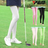 PGM Womens Sun Protection Pants Summer High Elastic Ice Silk Leggings Breathable Foot Socks Tights Rompers Stockings