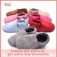 R16 BABY SHOP Non-Slip Baby Shoes Elastic Soft Sole Babe Booties First
