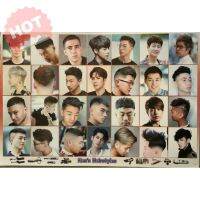 HOT SALE!! สินค้าดี มีคุณภาพ ราคาถูก ##โปสเตอร์ ทรงผมชาย Mens Hairstyles Poster 24”x35” Inch Fashion Barber Salon Hairdresser v12