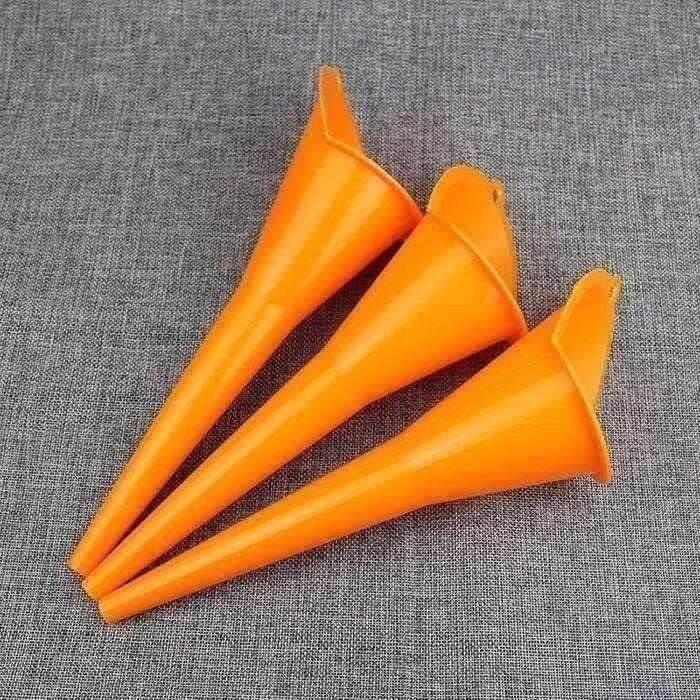 3PCS Multifunctional Long Stem Plastic Funnel Car Motorcycle Gas Tanks Engine Oil Diesel Fuel
