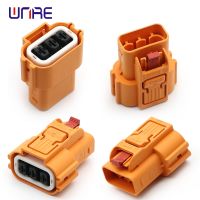 【YF】 1Pair Plastic Shell High Voltage Connectors 3P Plug Socket New Energy Electric Vehicle Car Hv Connector 2.5-6mm² For Cable