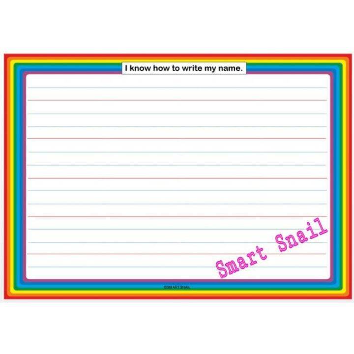 Laminated Tracing Writing Sheet with free dry erase marker Lazada PH