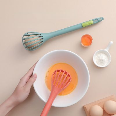 1Pc Kitchen Accessory Multifunctional Egg Beater Egg Whisk Pasta Tongs Food Clips Mixer Manual Stirrer Kichen Cream Bake Tool