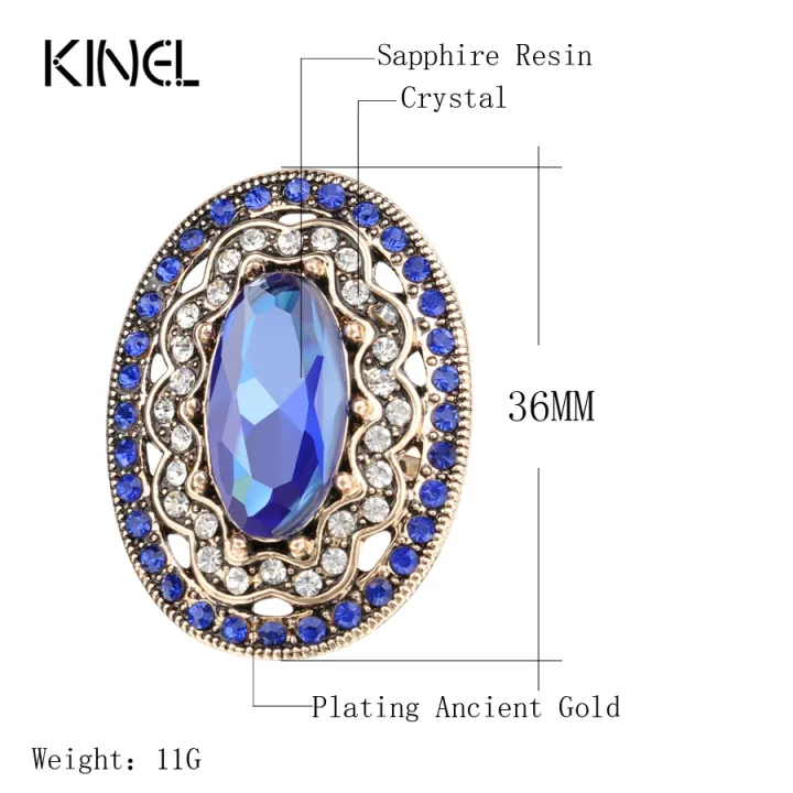 cc-2020-new-big-color-ancient-gold-wedding-rings-mosaic-fashion-jewelry