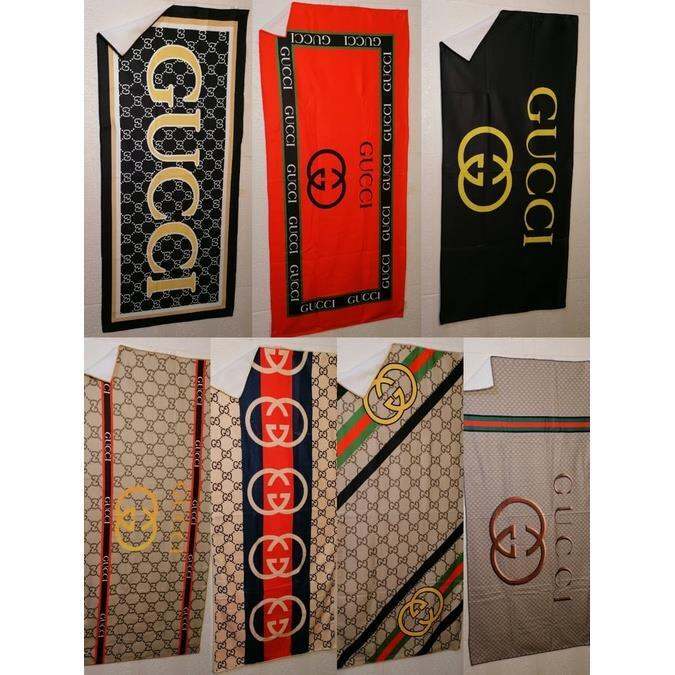 GUCCI MICROFIBER BATH TOWEL (70 x150cm) Lazada PH