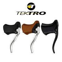 TEKTRO RL340คันเบรค MTB จักรยานเสือหมอบอลูมิเนียมกลไกการปล่อยอย่างรวดเร็วพร้อมฝากระโปรง23.8 &amp; มือจับ24.2มม.