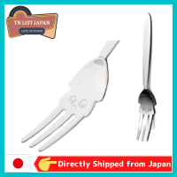 【จัดส่งตรงจากญี่ปุ่น】 Nagao Tsubame Sanjo Petit Marine Stainless Steel Cutlery Squid Fork Set Of 2 Made In Japan, Top Japansese Outdoor Brand, Camp Goods,BBQ Goods,สินค้าสำหรับกิจกรรมกลางแจ้ง,สินค้ากลางแจ้งคุณภาพสูงเพลิดเพลินกับธรรมชาติ