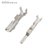 20/50/100/200/Pcs 2.3 MM Car Crimp Terminal Non-Insulated Automotive Electrical Connector Male Female Pins DJ621-2.3A DJ613-2.3A