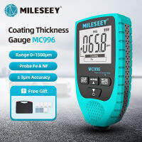 Mileseey MC996 MC998 เครื่องวัดความหนาทางด้านดิจิตอลความแม่นยำสูง เครื่องตรวจวัดความหนาของชั้นผิวทางเครื่องยนต์รถยนต์ เครื่องวัดความหนาของสีอัตโนมัติ