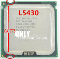 free shipping L5430 2.66GHz12M1333MhzCPU equal to LGA775 Quad-Core Q8200 Q830000 Q8400 CPU,works on mainboard no need adapter