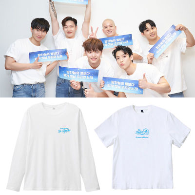 BTOB TIME Be Together T-shirt Cotton Premium Quality Kpop Fans Tees Women Men Korean Style Short Sleeve T Shirt K-pop Clothes