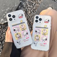 การ์ตูนน่ารัก Snoopy Charlie Sally Woodstock เคสโทรศัพท์สำหรับ iPhone 14 Pro Max 14 Pro 14 Plus กันกระแทก Snoopy Hard โทรศัพท์มือถือฝาหลังสำหรับ iPhone 13 Pro Max 13Pro 13เคสโทรศัพท์สำหรับ12 11 XR XS X 8เคสป้องกัน Snoopy 7 Plus