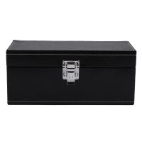 Storage Box Coin Slab Jewelry PU Compound Plywood Style Bundle Coins Display Box Case For Home Organization