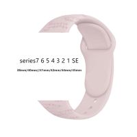 สําหรับแอปเปิ้ลวอช  สายนาฬิกา smart watch ซิลิโคนสําหรับ Watch 7 Se 6 5 4 3 38mm.40mm.41mm. 42mm. 44mm 45mm สายนาฬิกา