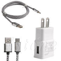 Type C USB 3.1สายซิงค์ + เครื่องชาร์จติดผนังAC