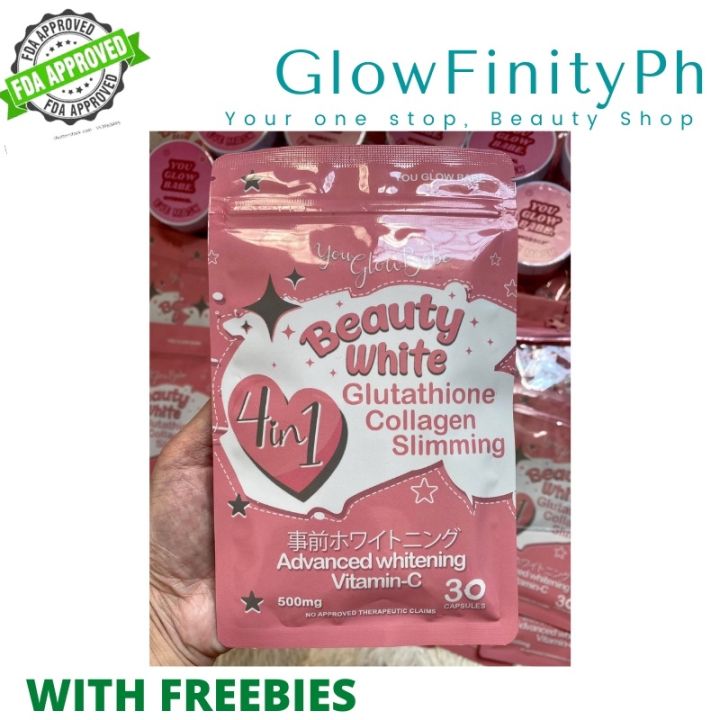 ONHAND You Glow Babe Beauty White In Glutathione Collagen Slimming Capsule Lazada PH